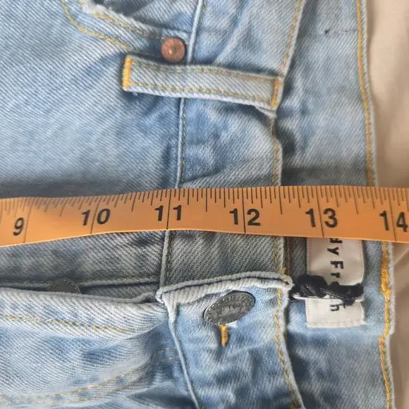 *NWT Teddy Fresh x Yurie Sekiya Womens Jeans Size 30 High Rise Straight Kawaii - Picture 8 of 9